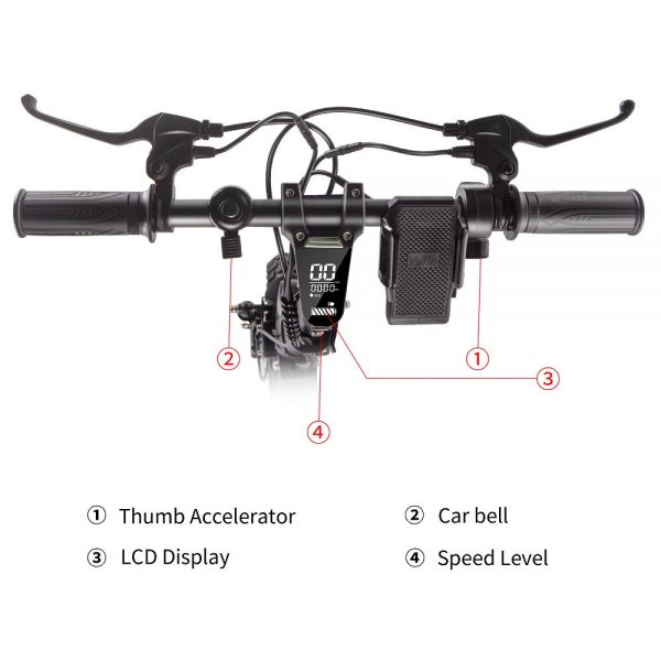 BOGIST C1Pro Elektromos Roller 500W