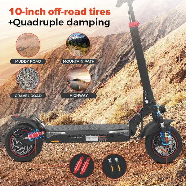 iScooter T4 Elektromos Roller 600W mod 2023