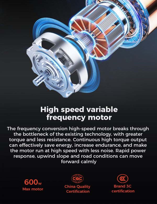 iScooter T4 Elektromos Roller 600W mod 2023