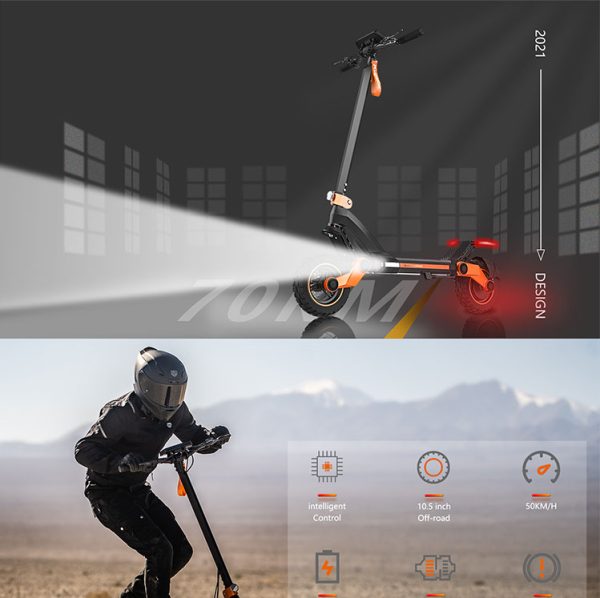 KuKirin G3 Elektromos Roller 1200W