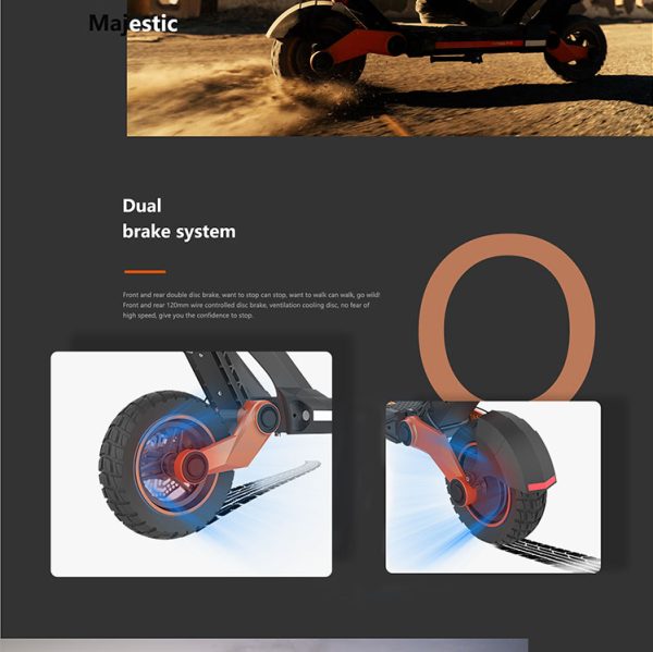 KuKirin G3 Elektromos Roller 1200W