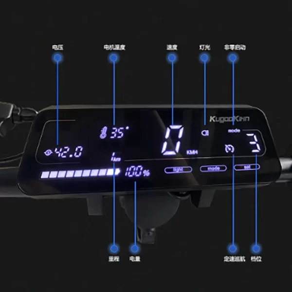 KuKirin G3 Elektromos Roller 1200W