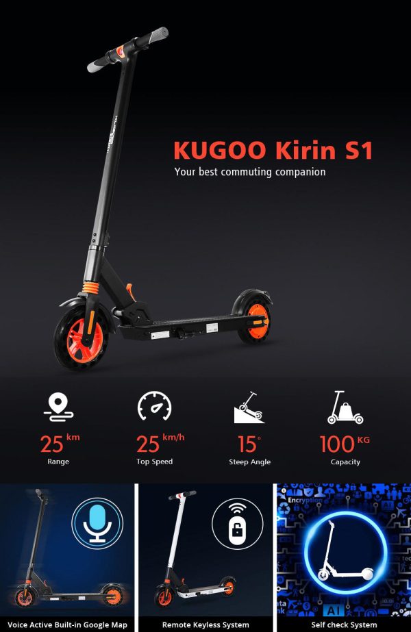 Kugoo Kirin S1PRO Elektromos Roller 350W
