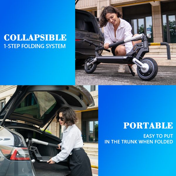 iENYRID M8 Elektromos Roller Ez st-Fekete 500W