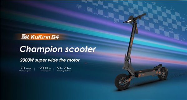 KuKirin G4 Elektromos Roller 2000W