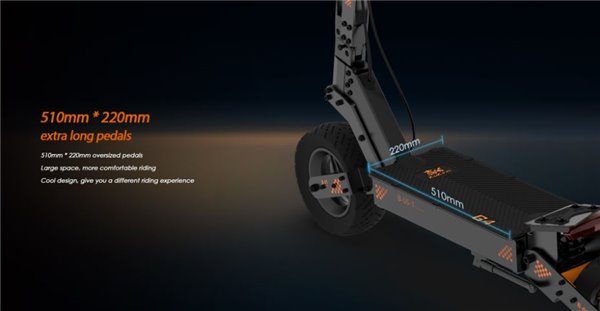 KuKirin G4 Elektromos Roller 2000W