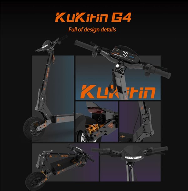 KuKirin G4 Elektromos Roller 2000W