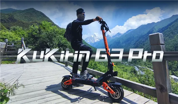 KuKirin G3PRO Elektromos Roller 2x1200W DUAL