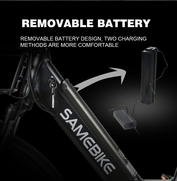 SAMEBIKE RS-A01 Elektromos Ker kp r 26 8243 Fekete 750W