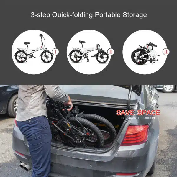 Samebike Elektromos kerekpar 20LVXD30 II 18