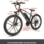 Samebike MY SM26 Elektromos Kerékpar BL11