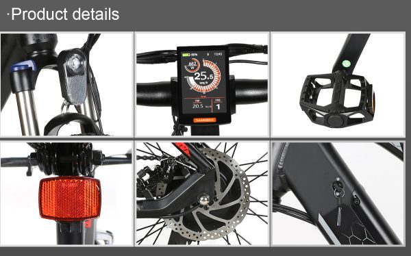 Samebike MY275 Elektromos Kerekpar BL10