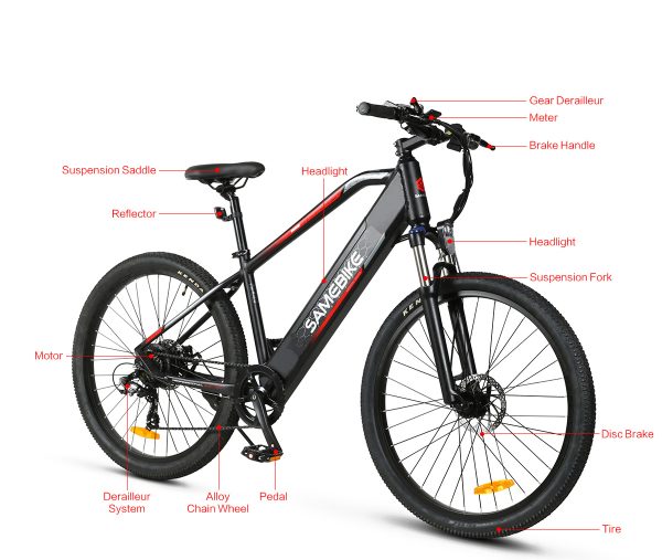 Samebike MY275 Elektromos Kerekpar BL5