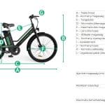 Hitway BK8S Elektromos Kerekpar 8