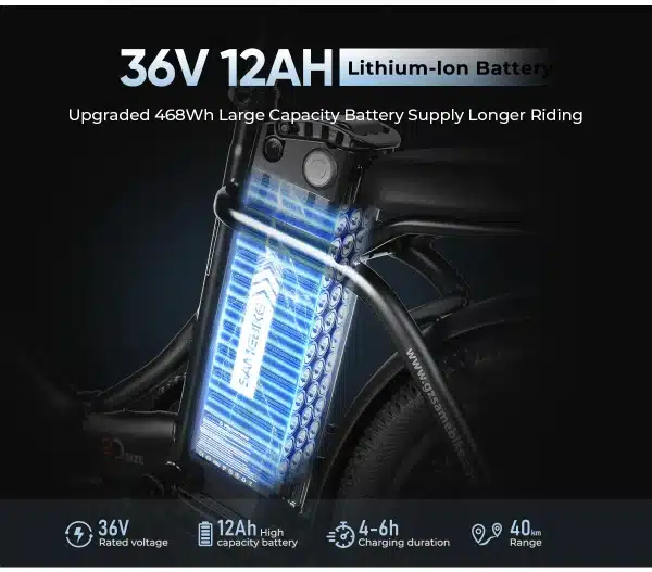 Samebike CY20 Elektromos Kerekpar 10