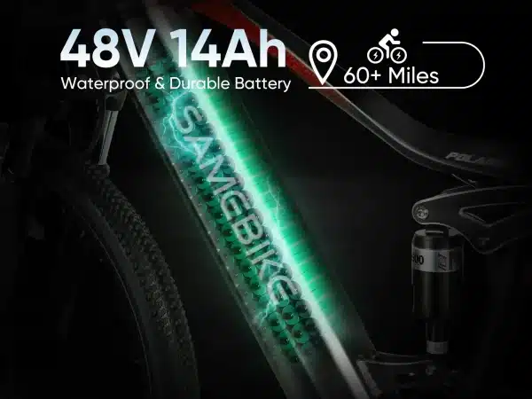 Samebike XD26 II Elketromos Kerekpar 6