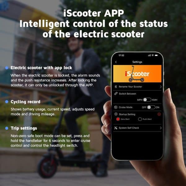 Iscooter i10 Elektromos Roller 22