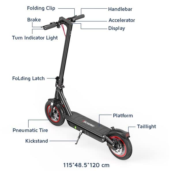 Iscooter i10 Elektromos Roller 24