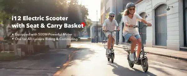 Iscooter i12 Elektromos Roller 18