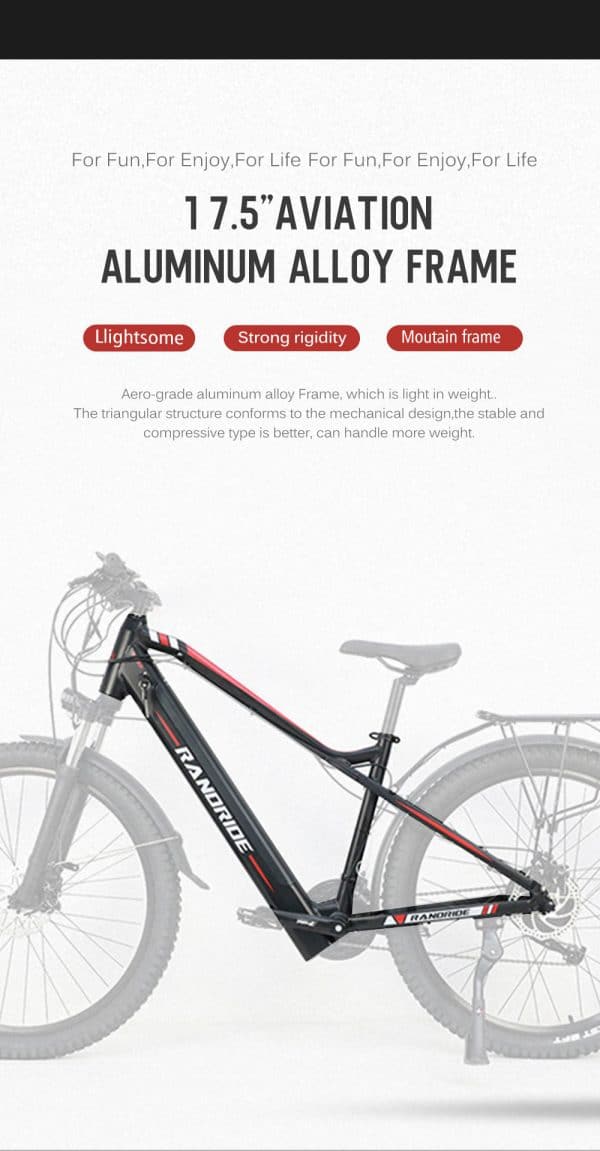 Randride Y90B Elektromos Kerekpar 13