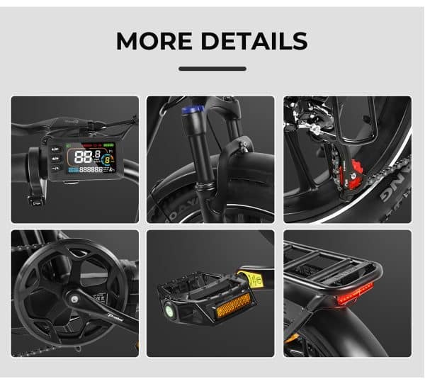 Samebike Elektromos Kerekpar C05 Pro (18)