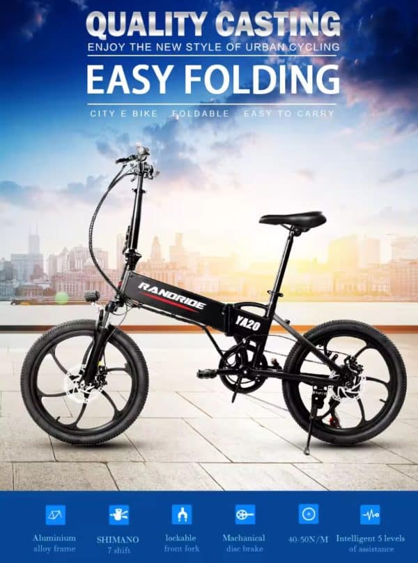 Randride YA20 Elektromos Kerekpar 11