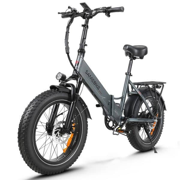 Samebike LOTDM200 II Elektromos Kerekpar Ezust (2)