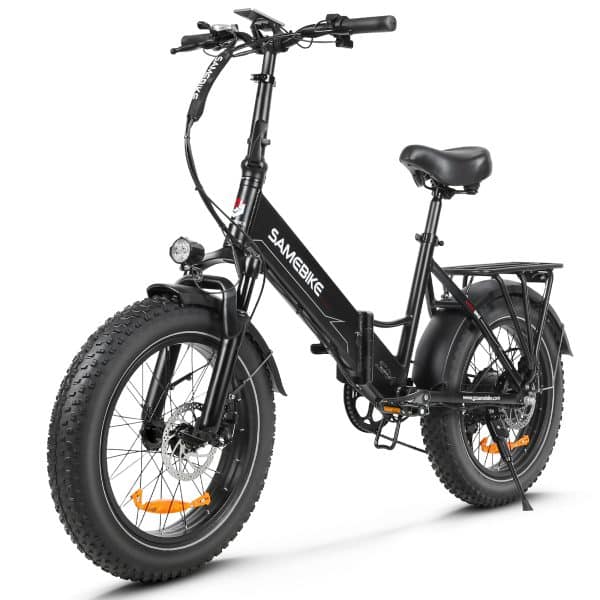 Samebike LOTDM200 II Elektromos Kerekpar Fekete (4)
