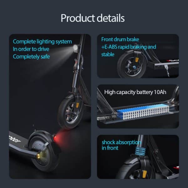 Iscooter i9s Elektromos Roller 500w 003