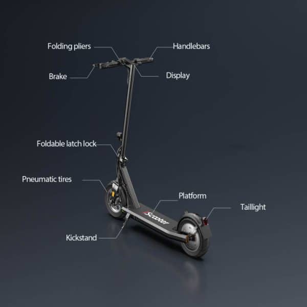 Iscooter i9s Elektromos Roller 500w 012