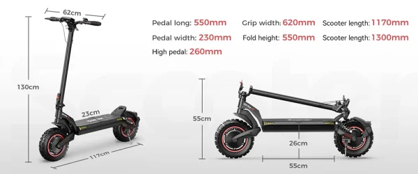 Iscooter ix7pro Elektromos Roller 10