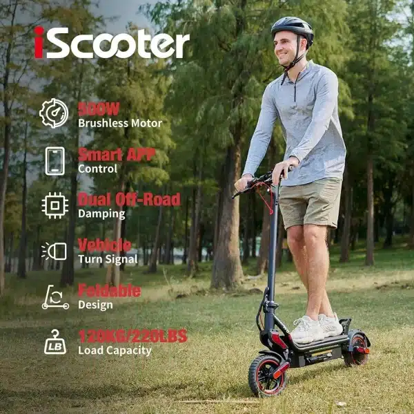 Iscooter W8 Elektromos Roller 1