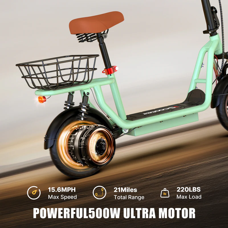 Iscooter I12 Green Elektromos Roller 007 Iscooter I12 Green Elektromos Roller 007