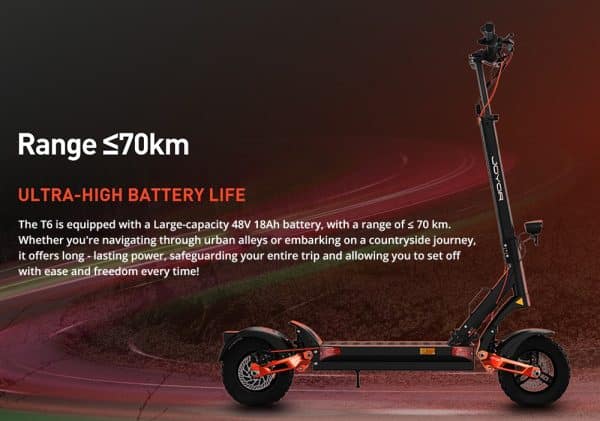 Joyor T6 Elektromos Roller 03