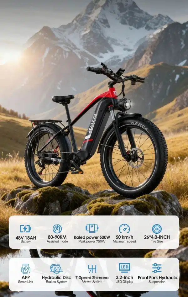 Duotts F26 Lite Elektromos Kerekpar 008