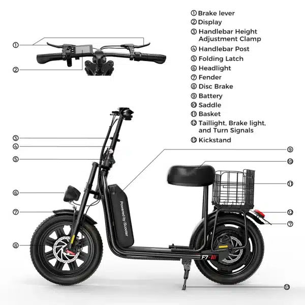 Iscooter Elektromos Roller F7 014