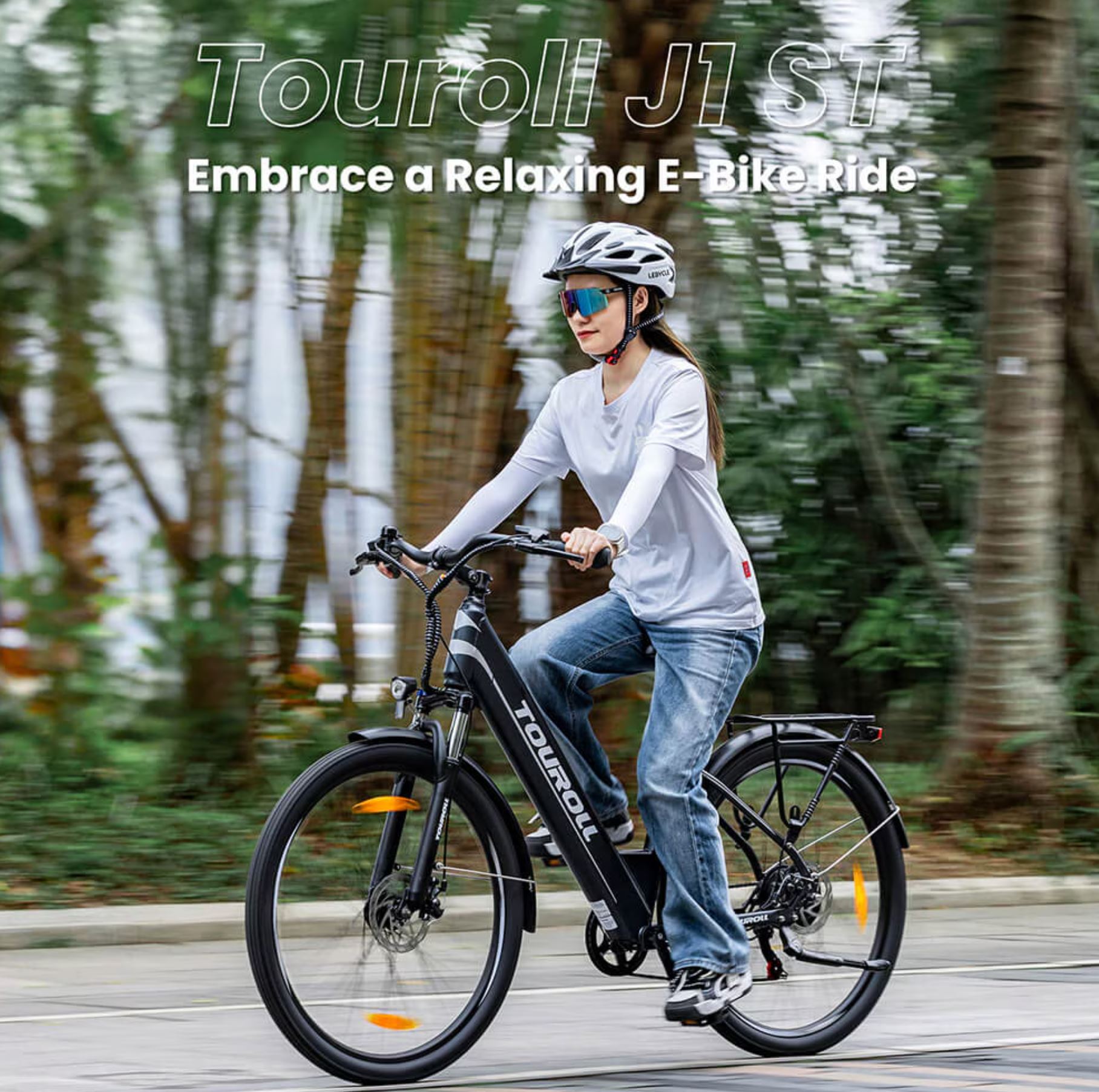 Fedezd fel a városi közlekedés új dimenzióját a Touroll J1 ST Elektromos Kerékpárral