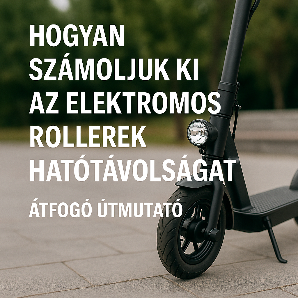 Hogyan Számoljuk Ki az Elektromos Rollerek Hatótávolságát: Átfogó Útmutató