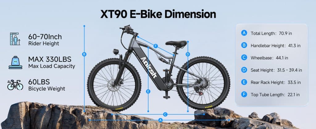 AAIRSK XT90 Elektromos Kerekpar 11 AAIRSK XT90 Elektromos Kerekpar 11