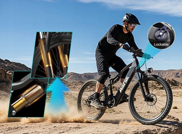 AAIRSK XT90 Elektromos Kerekpar 14