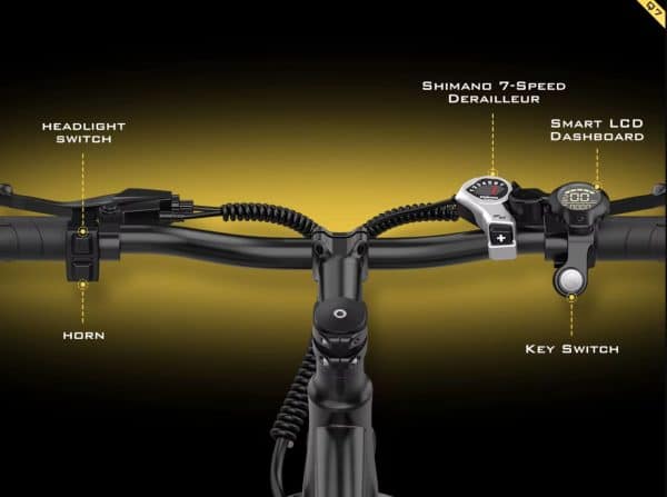 AAIRSK Q7 Elektromos Kerekpar 17