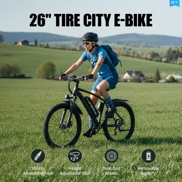 AAIRSK Q7 Elektromos Kerekpar 37