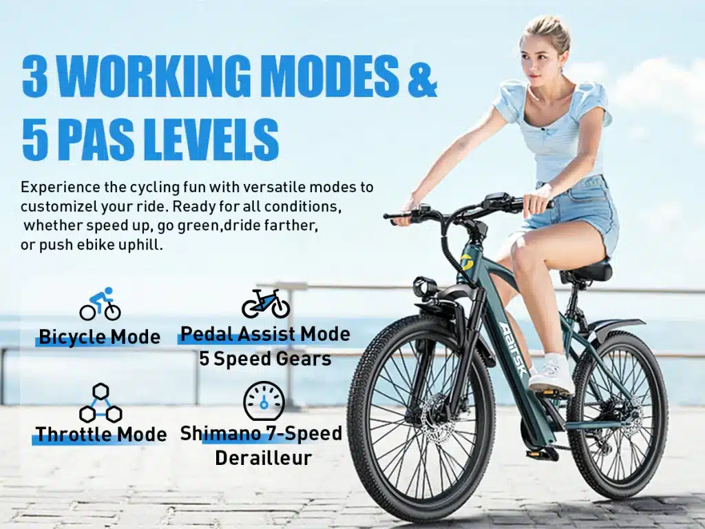 Aairsk GT300 Elektromos kerekpar 15 Aairsk GT300 Elektromos kerekpar 15