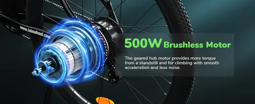 Isinwheel M10 Elektromos Kerekpar 02