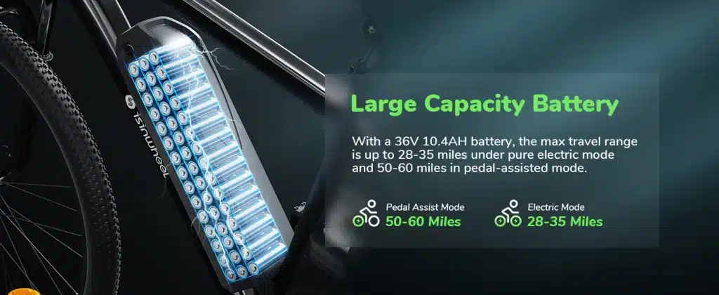 Isinwheel M10 Elektromos Kerekpar 03