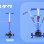 Isinwheel Minispider Elektromos Gyerekroller 16