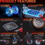 Makeel MX14PRO Elektromos Roller 6