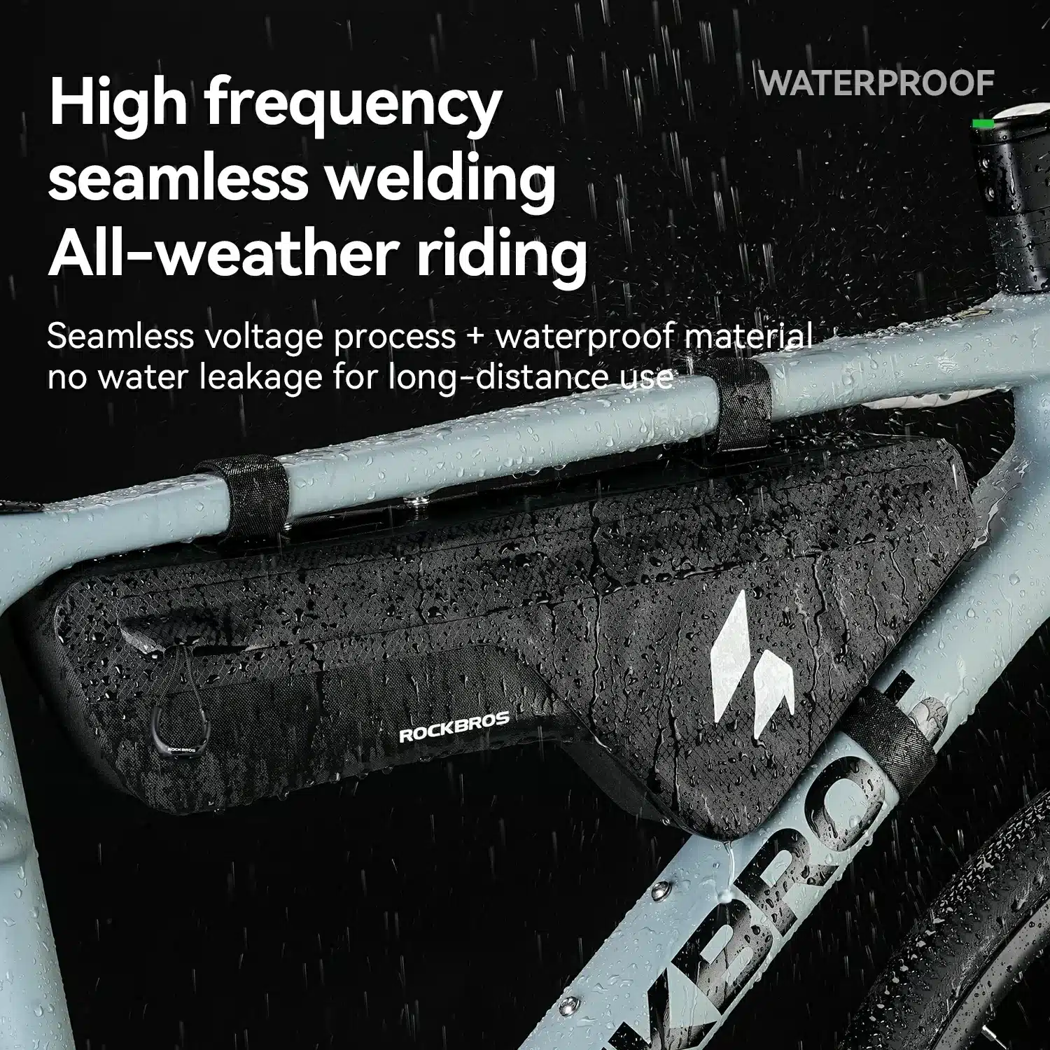 100  Wasserdichtes Fahrrad Rahmentasche Dreiecktas 840c8564ffe9