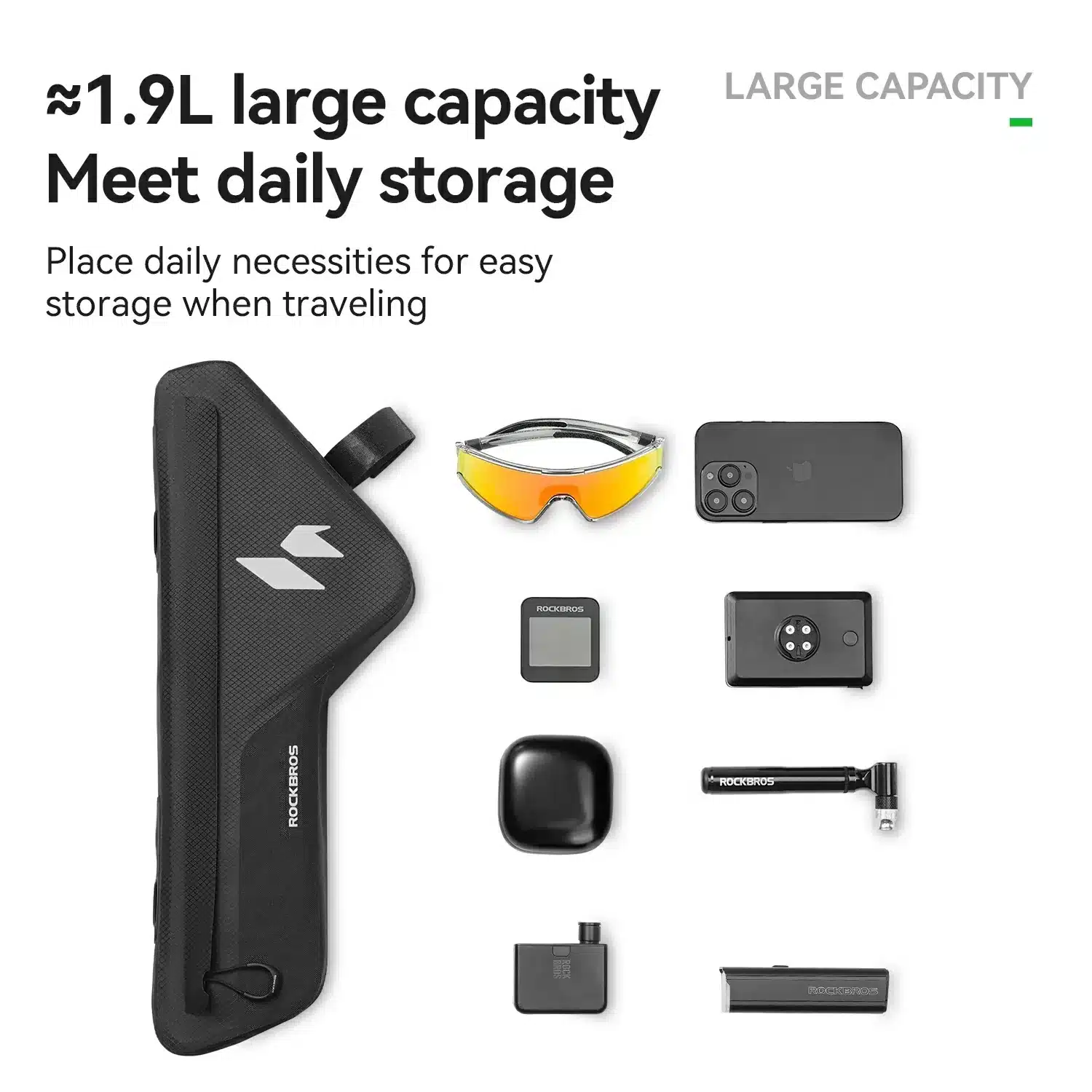 100  Wasserdichtes Fahrrad Rahmentasche Dreiecktas bc08ea8d7cde