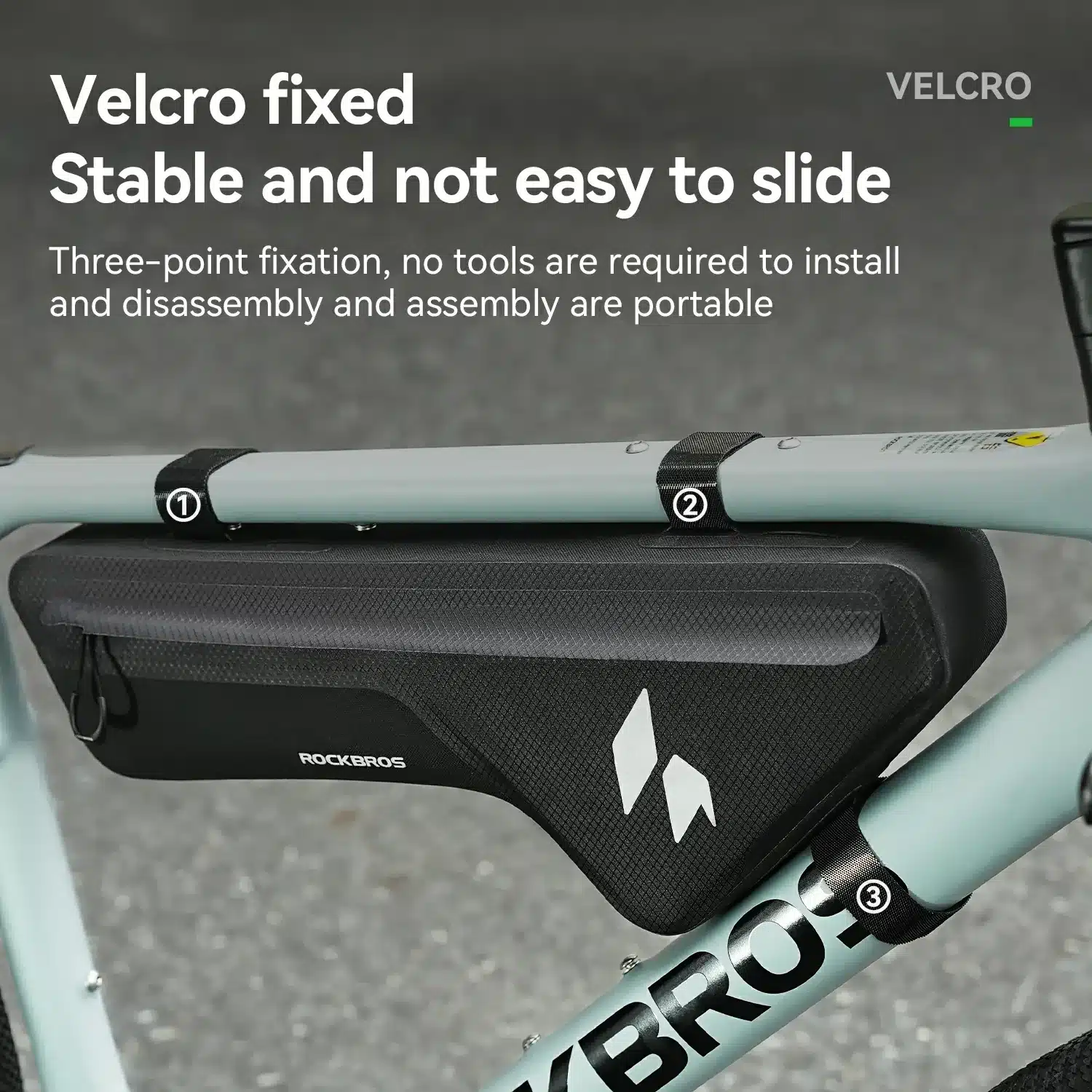 100  Wasserdichtes Fahrrad Rahmentasche Dreiecktas f6a01651db4c